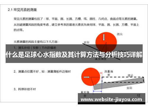 什么是足球心水指数及其计算方法与分析技巧详解